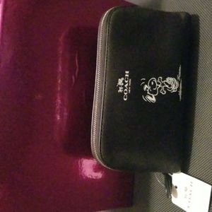 Coach × Peanuts cosmetic case
